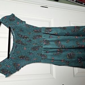 Floral Smocked Dress